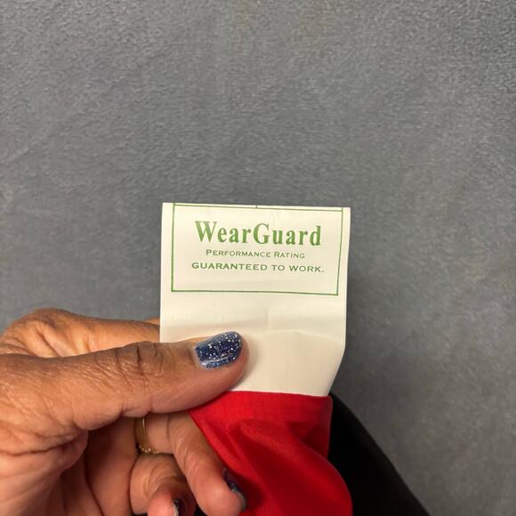 WearGuard Inter-Act Jacket Education Zip Up Heavy Windbreaker Eagle Logo Pin - Picture 7 of 15